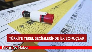 Türkiye yerel seçimlerinde ilk sonuçlar