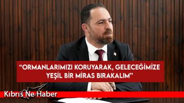 Çavuş: Yanan alanlara bu yıl 200 bin fidan dikildi