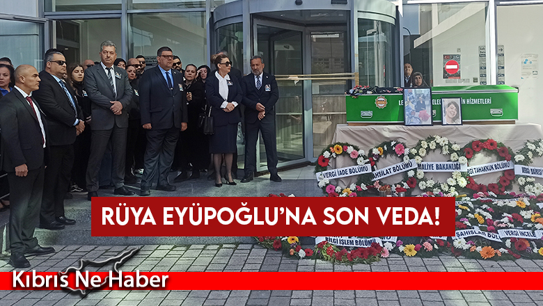 Rüya Eyüpoğlu için Gelir ve Vergi Dairesi’nde tören düzenlendi