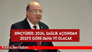 Dinçyürek, Tıp Töreni’nde konuştu: 2024, sağlık açısından 2023’e göre daha iyi olacak