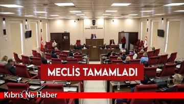 Meclis Genel Kurulu toplantısı tamamlandı