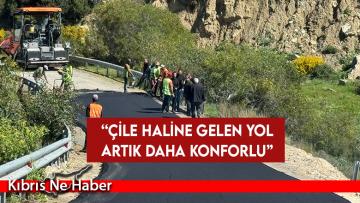 Arıklı: Çile haline gelen yol artık daha konforlu