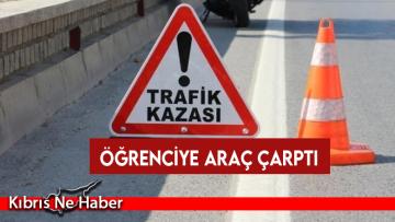 Lefkoşa’da yolu karşıdan karşıya geçmeye çalışan 16 yaşındaki çocuğa araba çarptı!