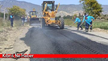 Serdarlı-Görneç yolunda çalışmalar tamamlandı