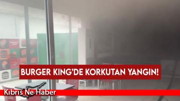 Fritöz içerisindeki yağ aşırı ısındı, yangın çıktı