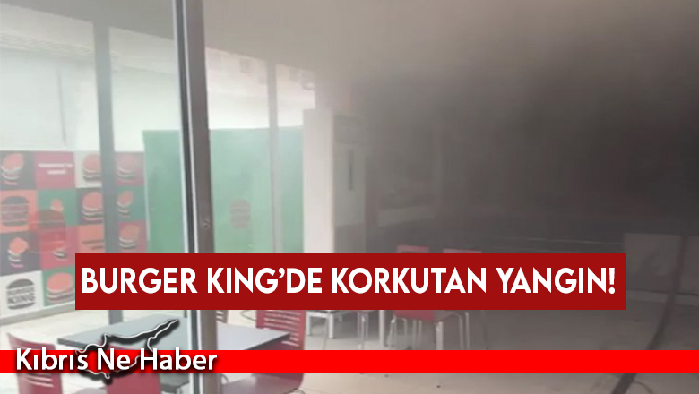 Fritöz içerisindeki yağ aşırı ısındı, yangın çıktı