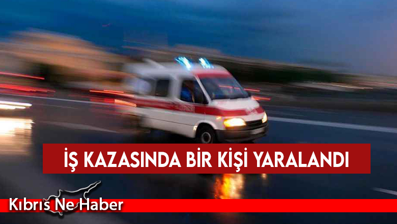 Karpaz Gate Marina’daki iş kazasında bir kişi yaralandı