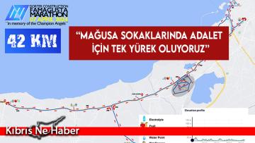 Dörter Mağusa Maratonu nedeniyle pazar günü bazı yollar trafiğe kapalı olacak