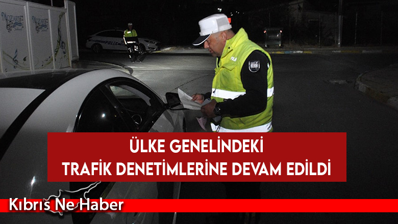 Trafik denetimlerinde 25 araç trafik men edildi