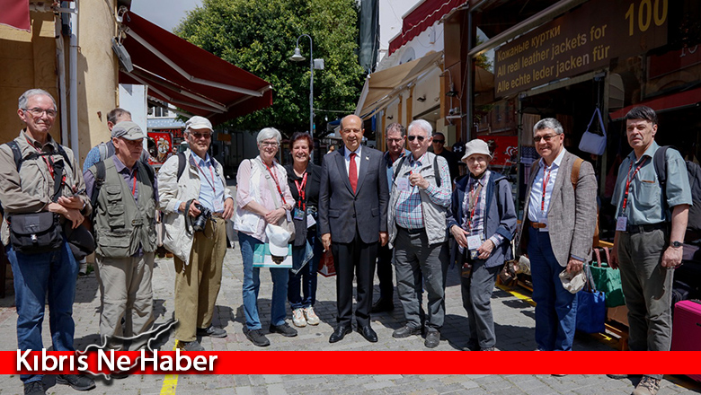 Cumhurbaşkanı Tatar, Arasta’yı ziyaret etti