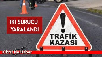 Lefkoşa Yenişehir’de yasak U dönüş kaza getirdi