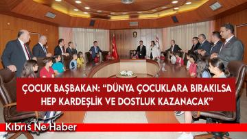23 Nisan kutlamaları… Kabineyi çocuklar devraldı