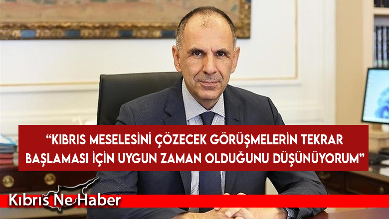 Yunanistan Dışişleri Bakanından Kıbrıs sorunu konusunda açıklama