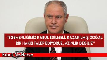 Hasipoğlu: “Masadan kaçmadık. Sonuç alıcı zemin yaratmak için çaba harcıyoruz”