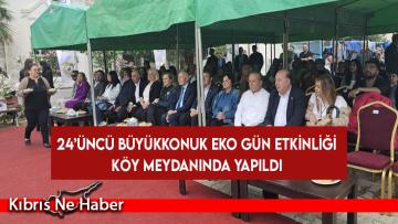 24’üncü Büyükkonuk Eko Gün etkinliği köy meydanında yapıldı