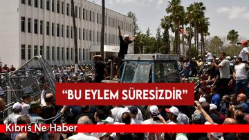 Hayvan Üreticileri Birliğinin Başbakanlık önündeki eylemi devam ediyor…