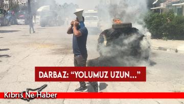 Hayvan üreticileri Başbakanlık önünde balya ve lastik yaktı…