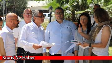 Erhürman, Girne Belediyesi’nin yeni projelerini inceledi