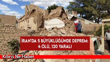 İran’da 5 büyüklüğünde deprem: 4 ölü, 120 yaralı