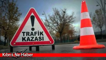 Girne’de Ecevit Caddesi’nde trafik kazası: Motosiklet sürücüsü yaralandı