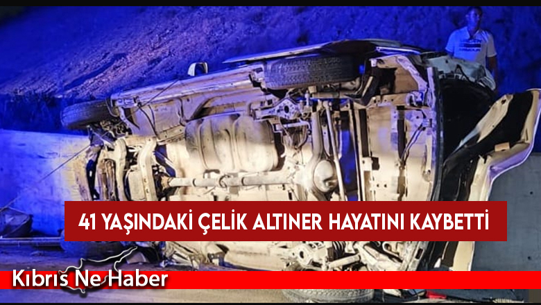 Lefkoşa Kuzey Çevre yolunda ölümlü kaza