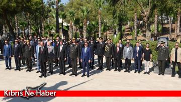 “15 Temmuz Demokrasi ve Milli Birlik Günü” nedeniyle Boğaz Şehitliği’nde tören düzenlendi