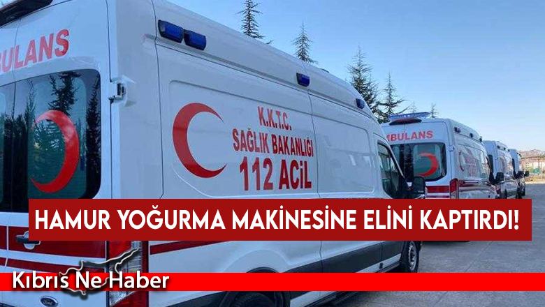 Alayköy’de iş kazası…