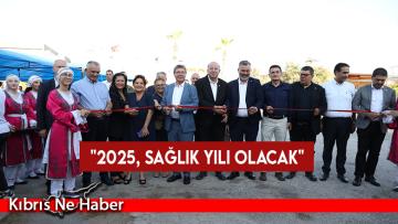 Başbakan Üstel, Beyarmudu Sağlık Ocağı açılış törenine katıldı