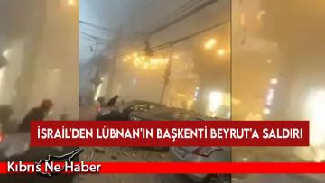 İsrail’den Lübnan’ın başkenti Beyrut’a saldırı