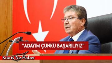 Üstel: Adayım çünkü partimiz için istikrar istiyoruz. Ülkemiz için istikrar istiyoruz…