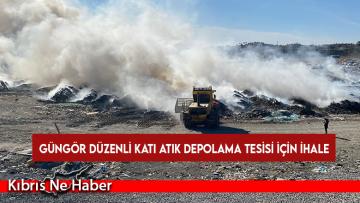 Güngör Düzenli Katı Atık Depolama Tesisi için ihale