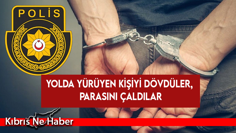 Yolda yürüyen genci darbedip soyan 2 şüpheli yakalandı!