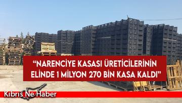 KTSO: “Narenciye kasası üreticilerinin elinde 1 milyon 270 bin kasa kaldı”