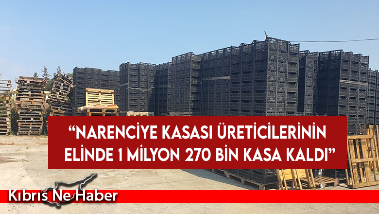 KTSO: “Narenciye kasası üreticilerinin elinde 1 milyon 270 bin kasa kaldı”