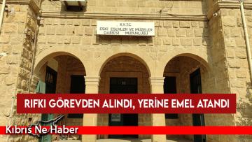 Eski Eserler Dairesi’nde görev değişimi…