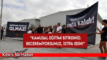 CTP, okullara yerleştirilen konteyner sınıflara tepki gösterdi