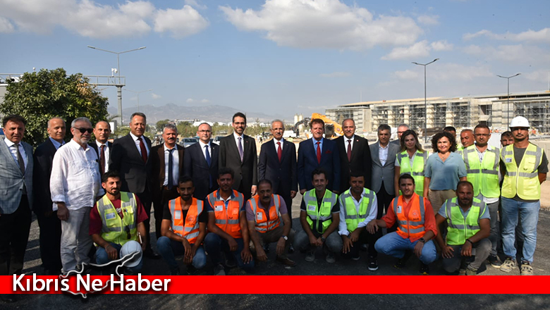 TC Bayındırlık Bakanı Cumhurbaşkanlığı Yerleşkesi ulaşım yollarını inceledi