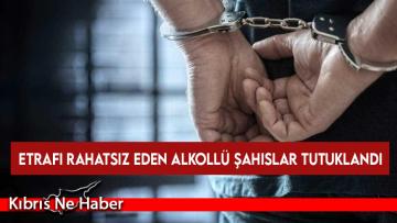 Gazimağusa ve Göçmenköy’de sarhoşluk ve rahatsızlık vermekten üç tutuklama