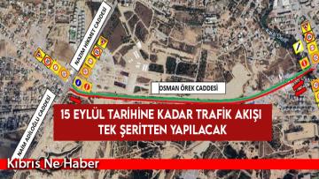 Osman Örek Caddesinde üst yapı iyileştirme çalışmalarına yarın başlanıyor…