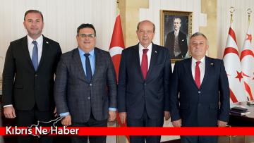 Cumhurbaşkanı Tatar, YÖDAK Başkanı Prof. Dr. Hocanın’ı kabul ederek görüştü