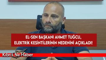 Ahmet Tuğcu, elektrik kesintilerinin nedenini açıkladı!