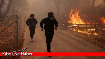 Yunanistan alevlerle boğuşuyor: 1 kişinin cansız bedeni bulundu