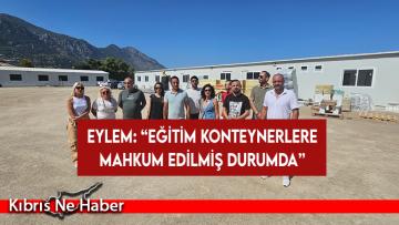 KTOEÖS Lapta’daki konteyner sınıfları ziyaret etti…