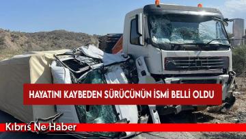 Girne – Değirmenlik Anayolundaki kazada yaşamını yitiren kişinin ismi açıklandı…