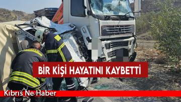 Girne-Değirmenlik ana yolunda ölümlü kaza