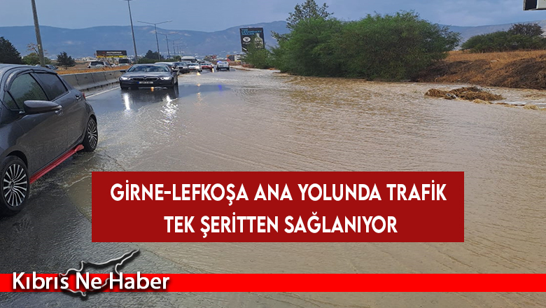 Girne’den Lefkoşa’ya gelecek sürücülerin dikkatine!