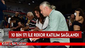 UBP Kurultayı’nda oy verme işlemi sona erdi…