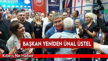 UBP Kurultayı’nda oy sayımı tamamlandı…