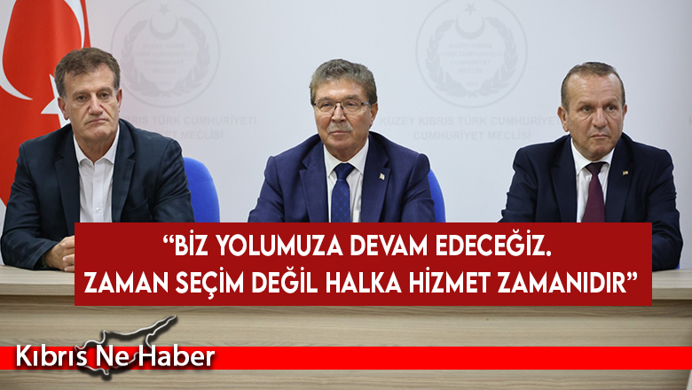 Üstel: “Biz yolumuza devam edeceğiz. Zaman seçim değil halka hizmet zamanıdır”