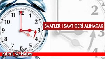 Yaz saati uygulaması yarın sona eriyor…